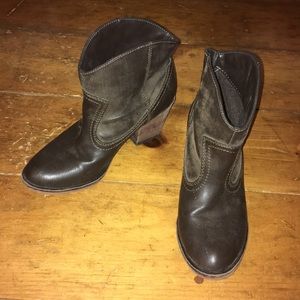 Genuine Leather Ankle Boots